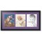 ArtToFrames Collage Photo Picture Frame with 3 - 8x10 inch Openings, Framed in Black with Over 62 Mat Color Options and Plexi Glass (CSM-3926-25)